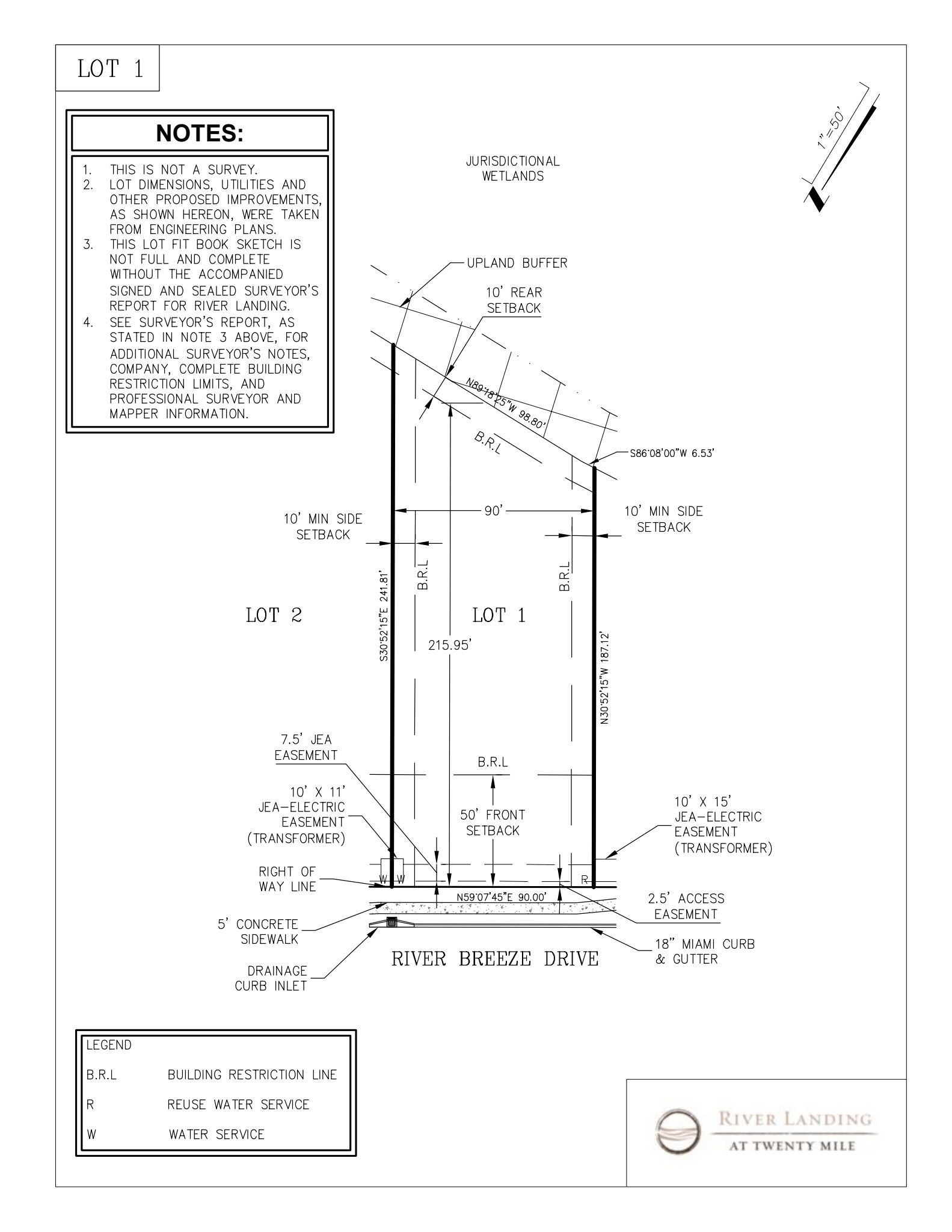 Lot 1 Preserve Homesite River Landing Nocatee